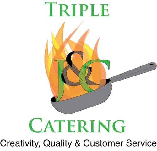 Logo hecho para Triple J&C Catering (servicio de comidas)
