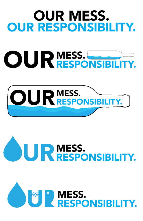 Second poster concept: catchy phrase and header design concepts